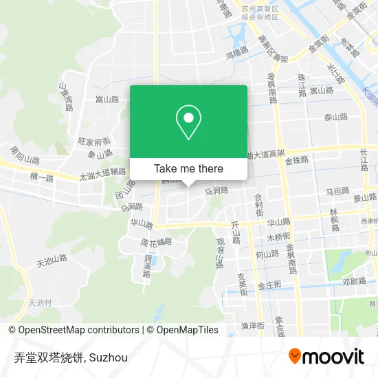 弄堂双塔烧饼 map