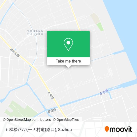 五棵松路/八一四村道(路口) map
