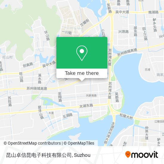 昆山卓信昆电子科技有限公司 map