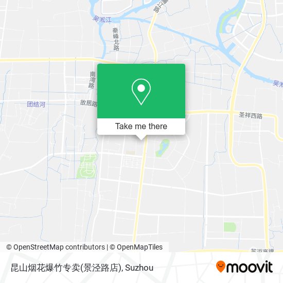 昆山烟花爆竹专卖(景泾路店) map