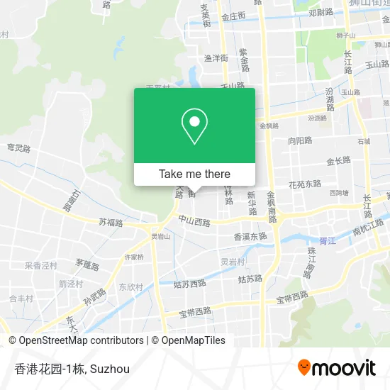 香港花园-1栋 map