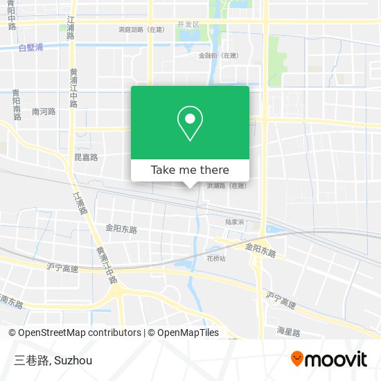 三巷路 map