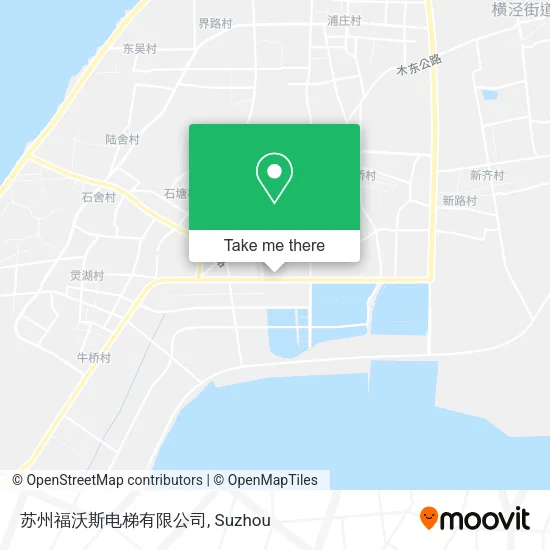 苏州福沃斯电梯有限公司 map