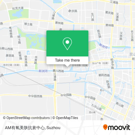 AM有氧美肤抗衰中心 map