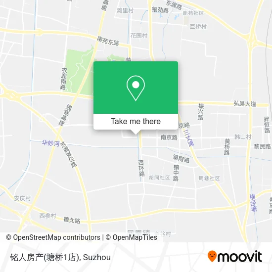 铭人房产(塘桥1店) map
