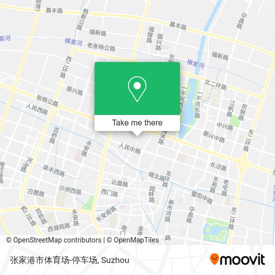 张家港市体育场-停车场 map