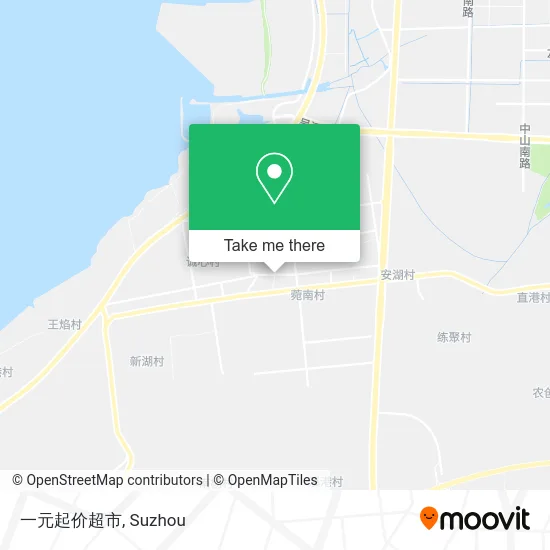 一元起价超市 map