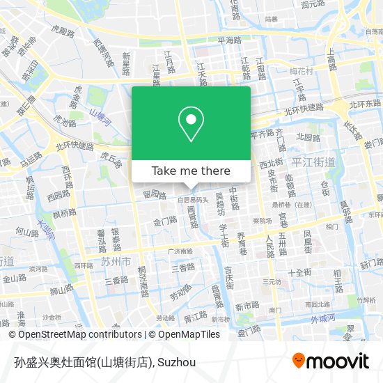 孙盛兴奥灶面馆(山塘街店) map