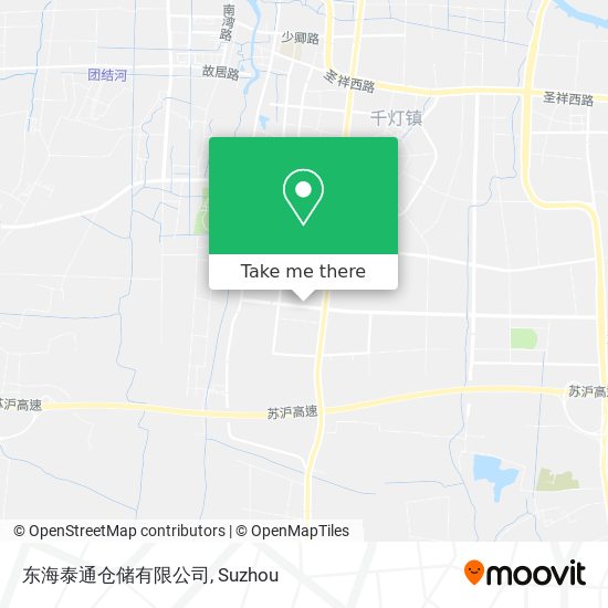 东海泰通仓储有限公司 map
