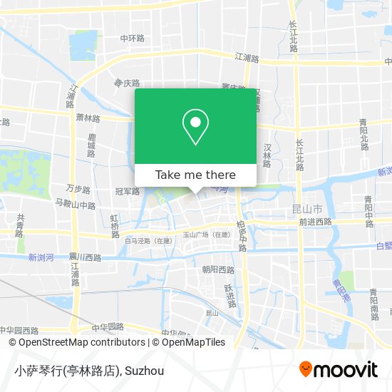 小萨琴行(亭林路店) map