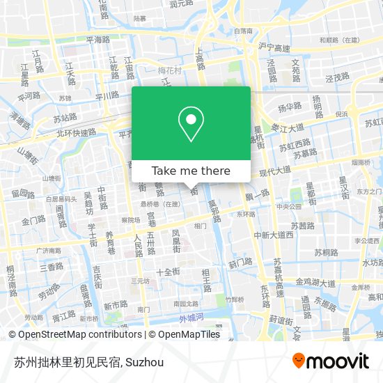 苏州拙林里初见民宿 map