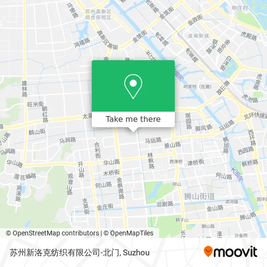 苏州新洛克纺织有限公司-北门 map