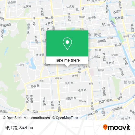 珠江路 map