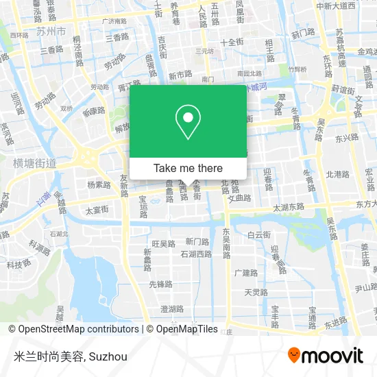 米兰时尚美容 map