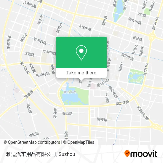 雅适汽车用品有限公司 map