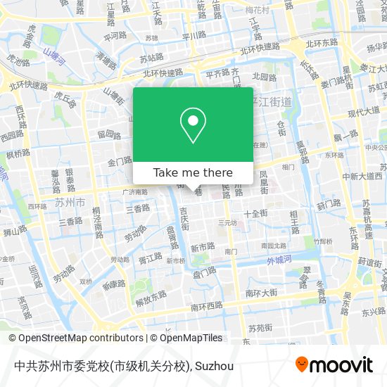 中共苏州市委党校(市级机关分校) map