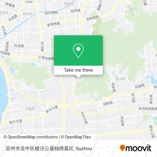 苏州市吴中区横泾公墓锦绣墓区 map
