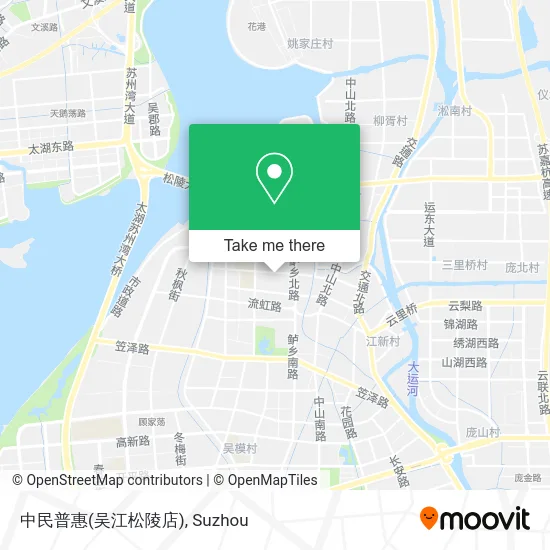 中民普惠(吴江松陵店) map