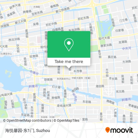 海悦馨园-东1门 map