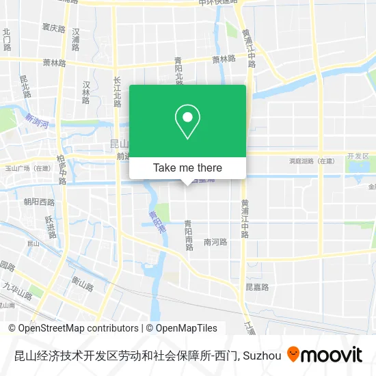 昆山经济技术开发区劳动和社会保障所-西门 map