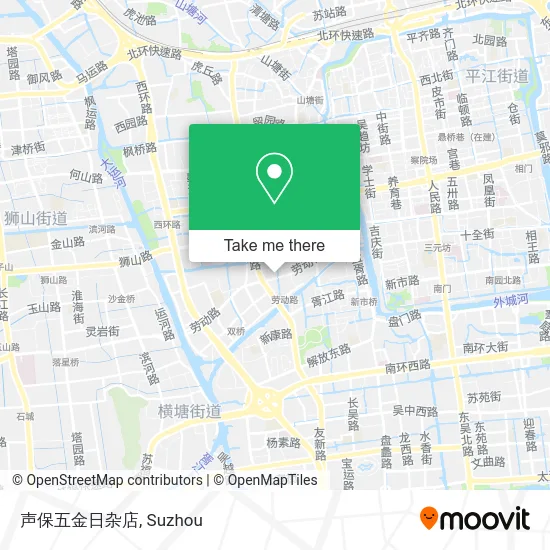声保五金日杂店 map