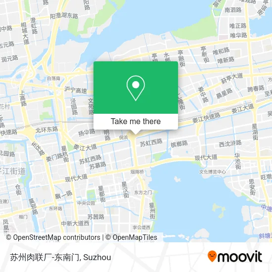 苏州肉联厂-东南门 map