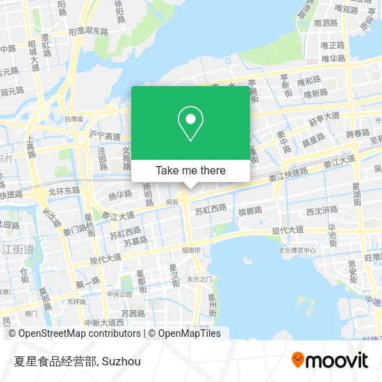 夏星食品经营部 map