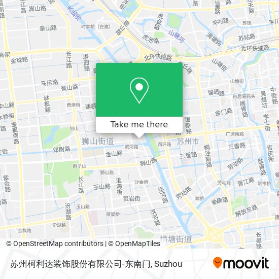 苏州柯利达装饰股份有限公司-东南门 map