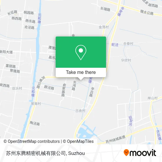 苏州东腾精密机械有限公司 map
