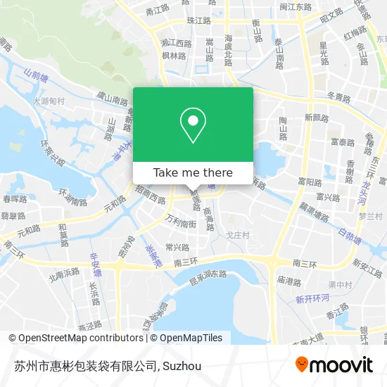 苏州市惠彬包装袋有限公司 map