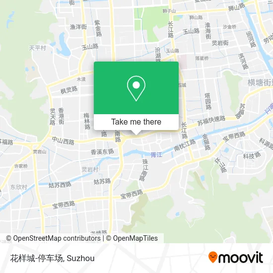 花样城-停车场 map