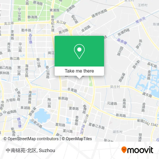 中南锦苑-北区 map