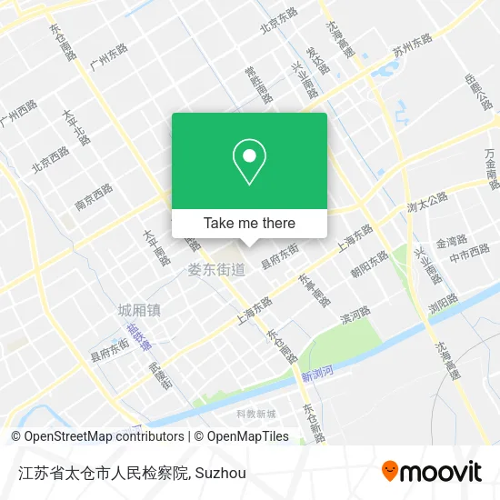 江苏省太仓市人民检察院 map