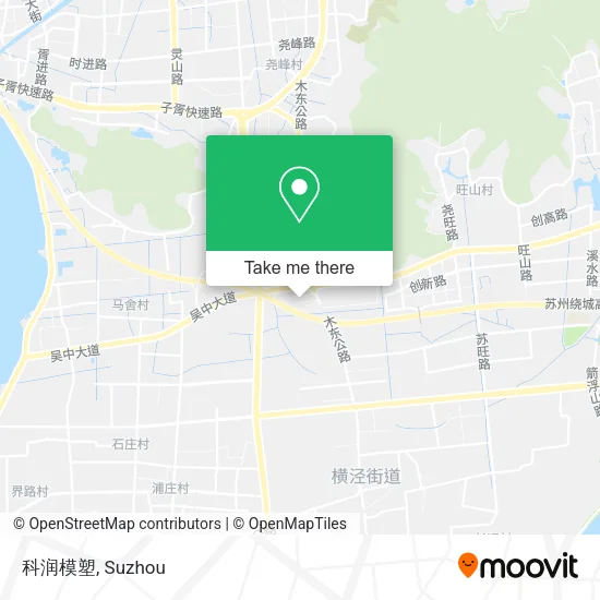 科润模塑 map