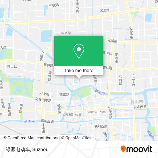 绿源电动车 map