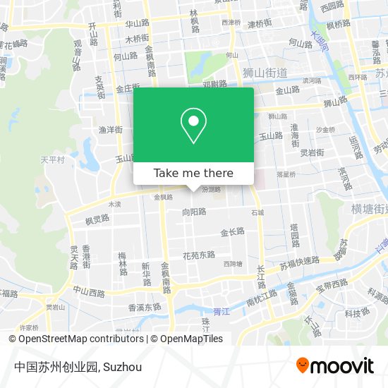 中国苏州创业园 map