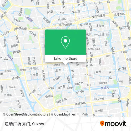 建瑞广场-东门 map
