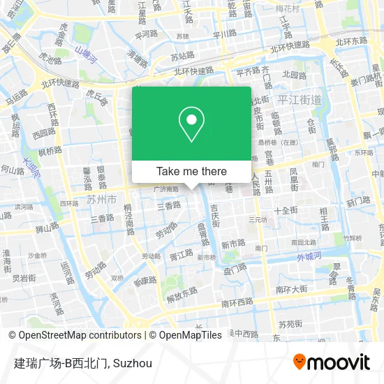 建瑞广场-B西北门 map