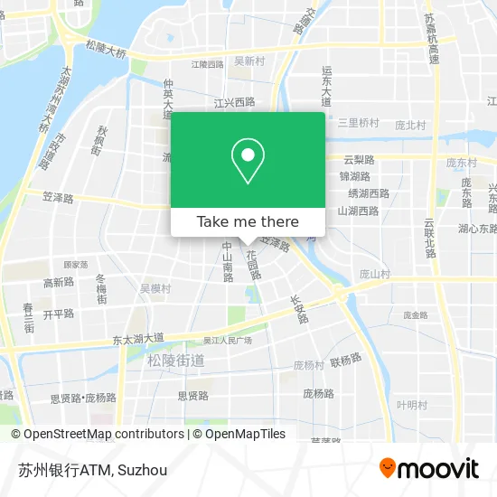 苏州银行ATM map