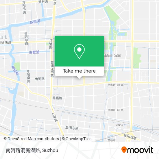 南河路洞庭湖路 map