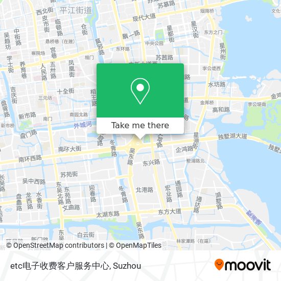 etc电子收费客户服务中心 map