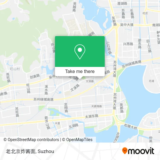 老北京炸酱面 map