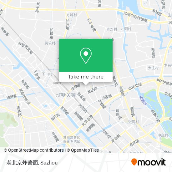 老北京炸酱面 map
