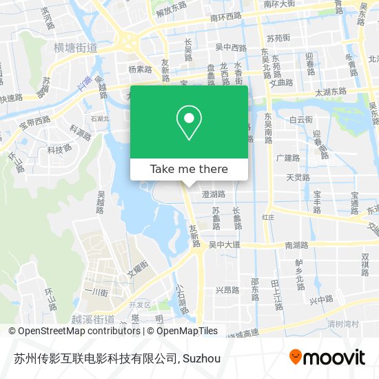 苏州传影互联电影科技有限公司 map