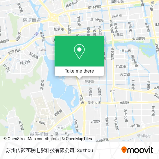 苏州传影互联电影科技有限公司 map