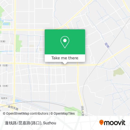 蓬钱路/昆嘉路(路口) map