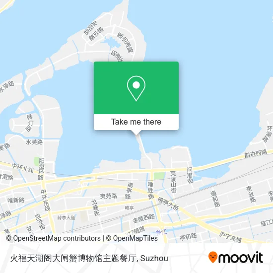 火福天湖阁大闸蟹博物馆主题餐厅 map