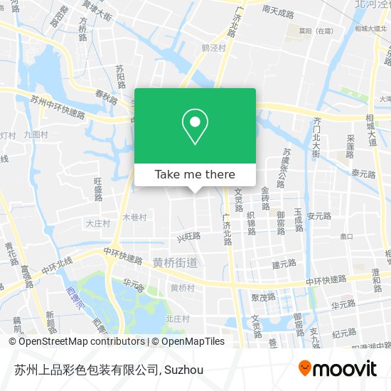 苏州上品彩色包装有限公司 map