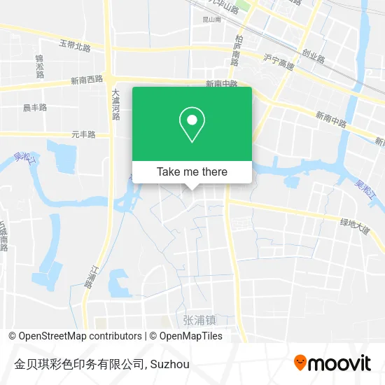 金贝琪彩色印务有限公司 map