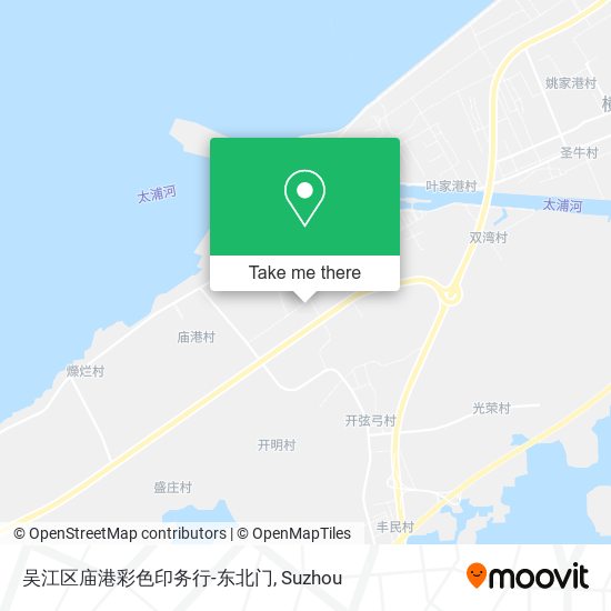 吴江区庙港彩色印务行-东北门 map